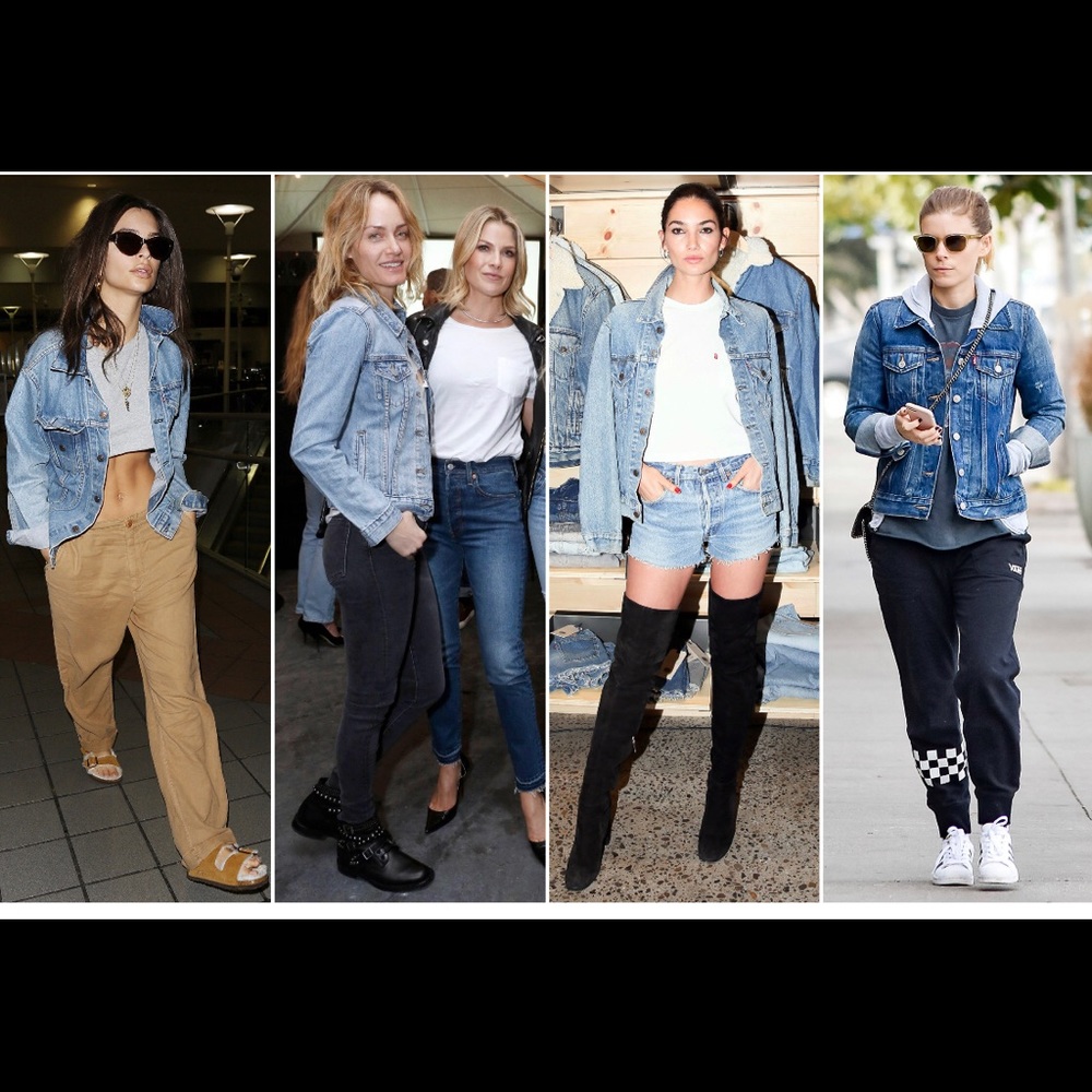 New LEVI’S ORIGINAL TRUCKER DENIM JACKET